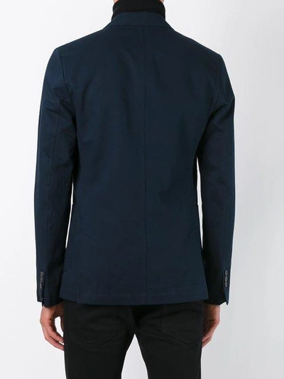 Shop Ami Alexandre Mattiussi Sleeveless Down Jacket - Blue