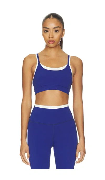 Splits59 Elliah Airweight Double-layered Bra In Blue
