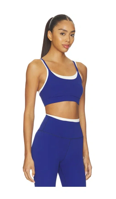 Splits59 Elliah Airweight Double-layered Bra In Blue
