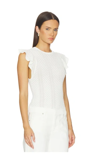 Paige Margot Ruffle Sleeve Tank In Multi