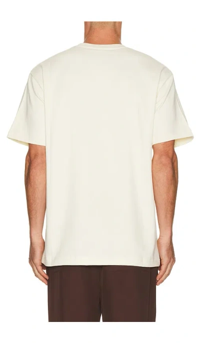 Pas Une Marque Apple Lenin Tee In White