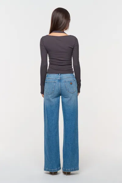 Abrand Jeans Us Pixie Halter Top In Brown