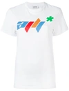 AU JOUR LE JOUR AU JOUR LE JOUR LOGO PRINT T-SHIRT - WHITE,7231SJ30SPJM11875107