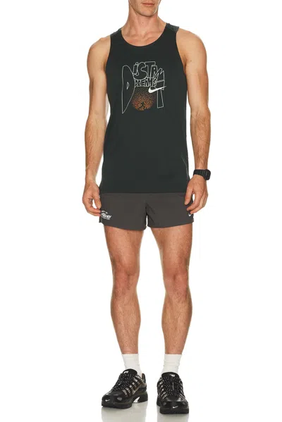 Nike Dri-fit Advanced Running Tank Top In Black