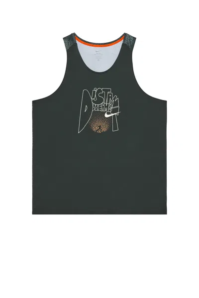 Nike Dri-fit Advanced Running Tank Top In Black