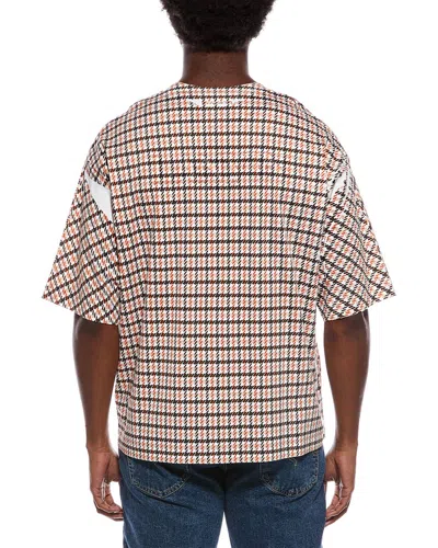 Lanvin Overprinted Oversized Fit T-shirt In Brown