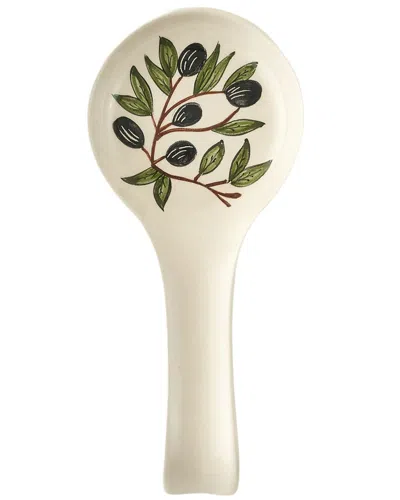 Bella Maison Olive Ceramic Spoon Rest In Neutral