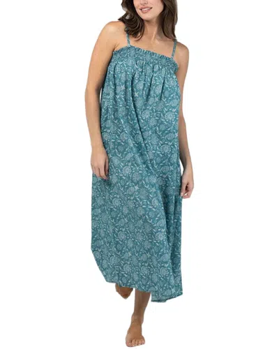 Olive Workshop Montauk Dress In Blue