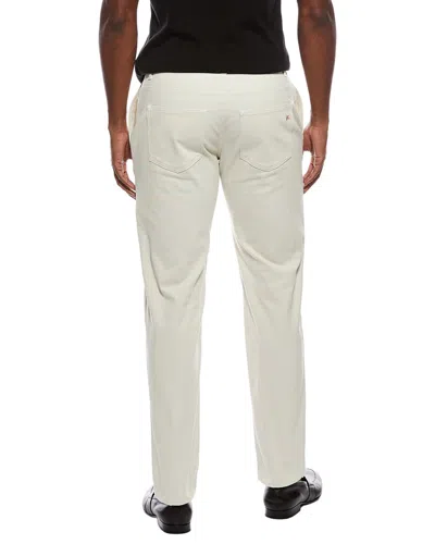 Isaia Solid Trouser In White