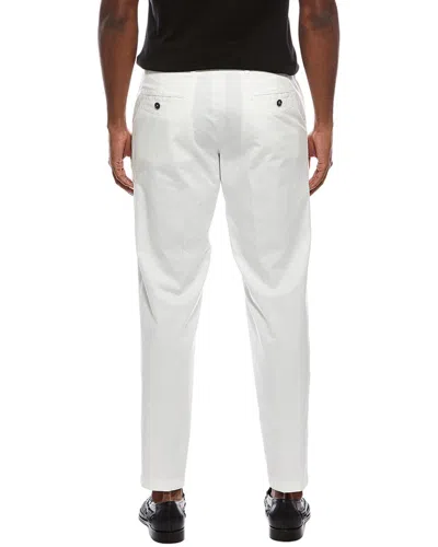 Isaia Belt-loop Tailored Trousers In White