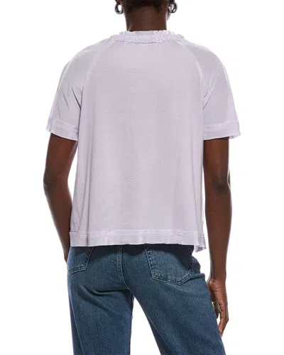 Marc Cain Solid Blouse In Purple