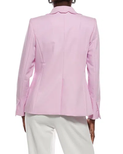 Marc Cain Solid Blazer In Pink