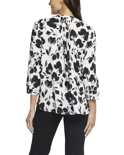 Nydj Pintuck Blouse In Multi