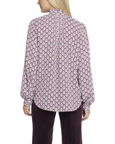 Nydj Front Blouse In Multi