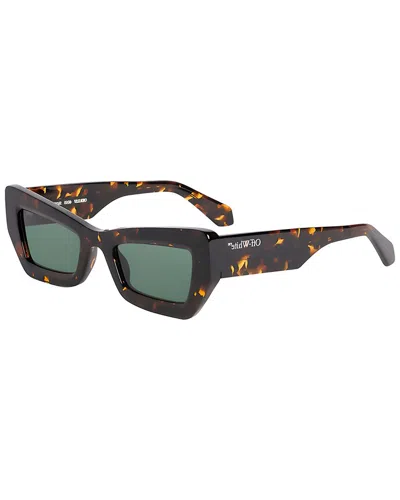 Off-white Sunglasses In Brown