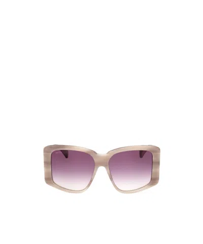 Max Mara Square Frame Sunglasses In Multi