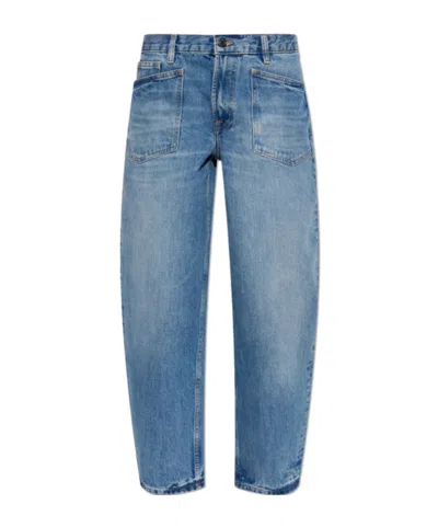 Samsoe & Samsoe Saveyra Pocket Jeans In Blue