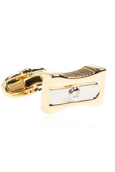 Paul Smith Sharpener Cufflinks In Gold