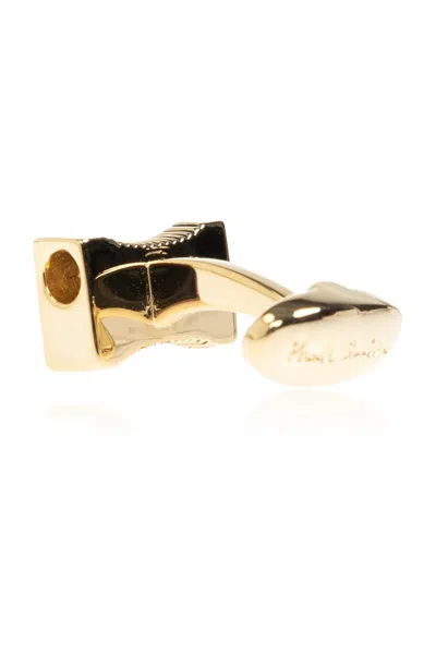 Paul Smith Sharpener Cufflinks In Gold