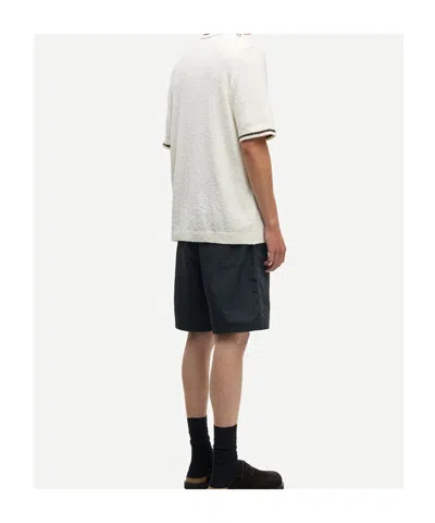 Samsoe & Samsoe Short Sleeve Shirt In White