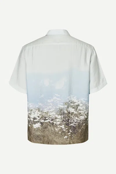 Samsoe & Samsoe Samse Samse Saayo Afterglow Graphic Shirt In Multi