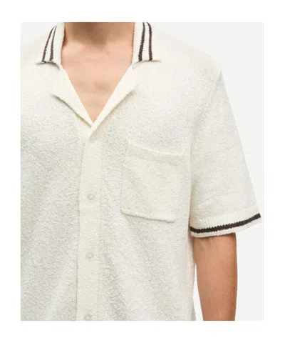 Samsoe & Samsoe Short Sleeve Shirt In White