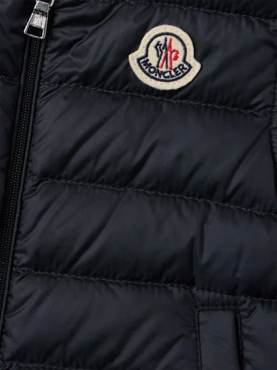 Moncler New Amaury Nylon Packable Down Vest In Black