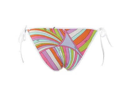 Pucci Printed Bikini Bottom In Multi