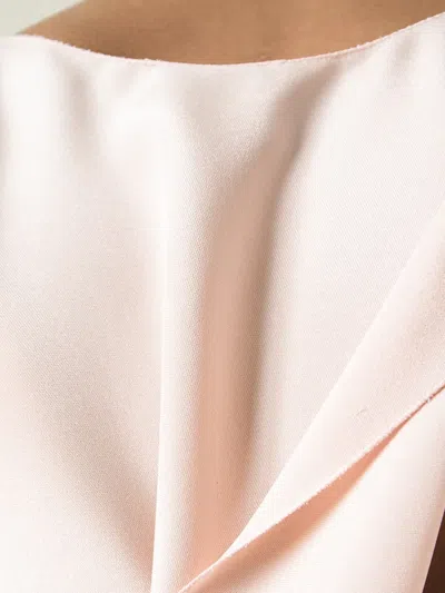 Lanvin Draped Top In Black
