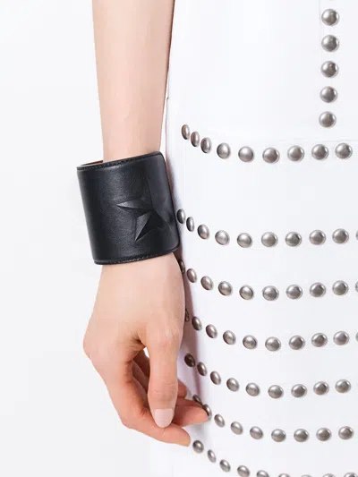 Givenchy Raised Star Cuff In White