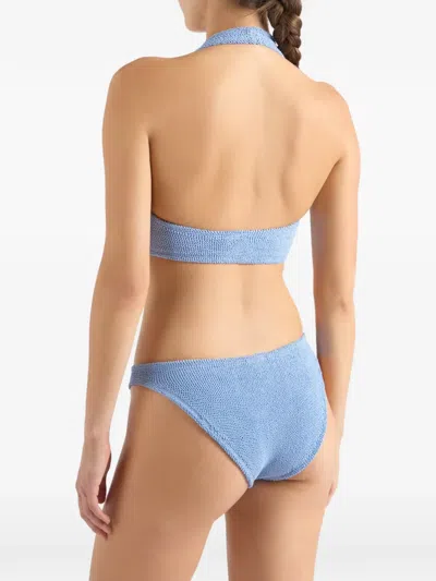 Hunza G Sandy Bikini Cornflower In Blue