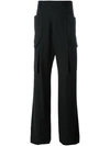RICK OWENS tailored cargo trousers,DRYCLEANONLY
