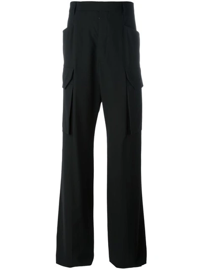 Shop Rick Owens Tailored Cargo Trousers
