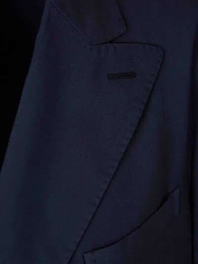 Boglioli Double-breasted Peak-lapel Blazer In Blue