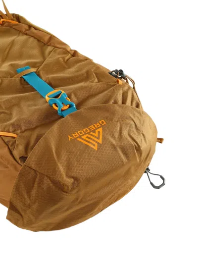 Gregory Nano 28 Logo-print Backpack In Brown