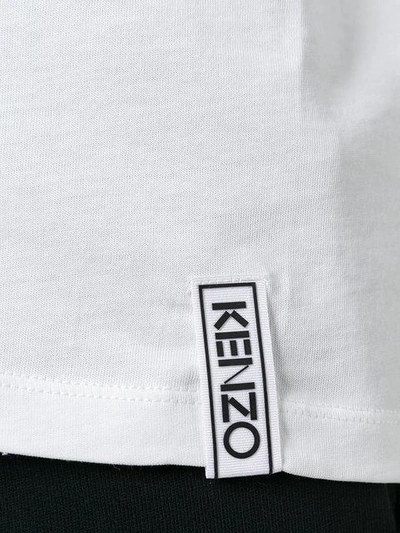 Shop Kenzo Logo Hem T-shirt