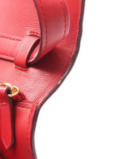 Pre-owned Celine Medium 2000s Classic Box Shoulder Bag In Red
