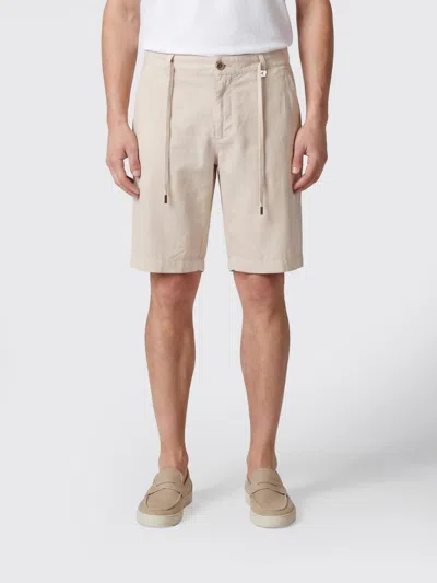 Myths Elasticated-waist Drawstring Shorts In Neutral