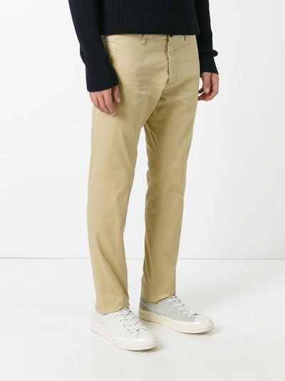 straight leg trousers