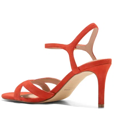 Cole Haan Constantina Ankle Strap Sandal In Orange