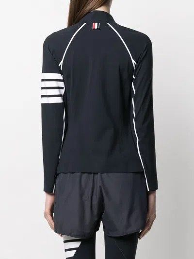 Thom Browne Compression Zip-up 4-bar Jacket In Multi