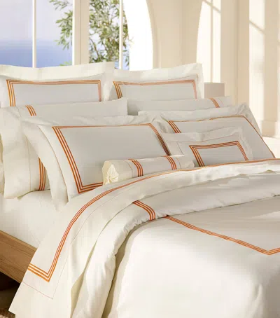Pratesi Tre Righe King Flat Sheet In Multi
