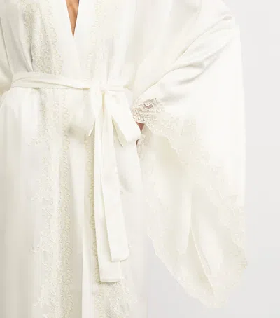 Bocan Lace-tim Sera Robe In Multi
