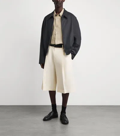 Studio Nicholson Lyons Bomber Jacket In Black