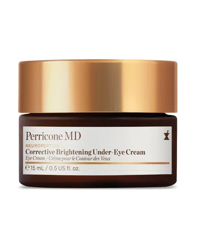 Perricone Md Neuropeptide Brightening Under-eye Cream In Transparent