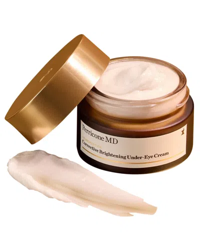 Perricone Md Neuropeptide Brightening Under-eye Cream In Transparent