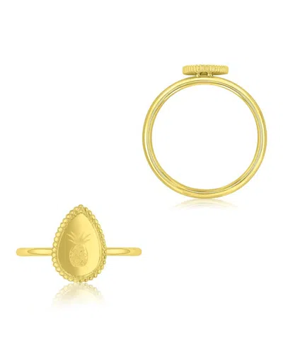 Roxy Waterproof Yellow Pineapple Ring In Orange