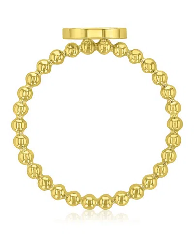Roxy Waterproof Yellow Wave Beads Ring In Pattern