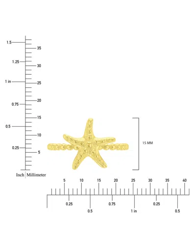 Roxy Waterproof Yellow Star Fish Beads Ring In Pattern