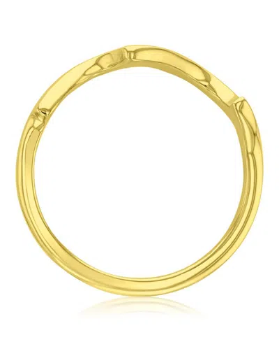 Roxy Waterproof Yellow Trio Waves Ring In Neutral